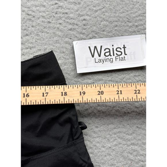 Volcom Nimbus Black Snowboarding Pants Mens Large Black White Pockets - Picture 8 of 16